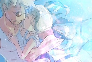 ほっぺにちゅー