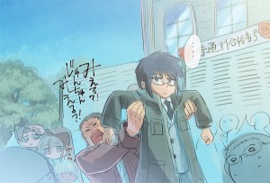 後ろからだっこ